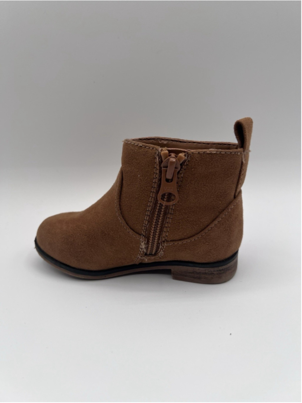 Cat & Jack Kids Boots Brown Suede Size 6 Ankle Booties - Picture 7 of 12